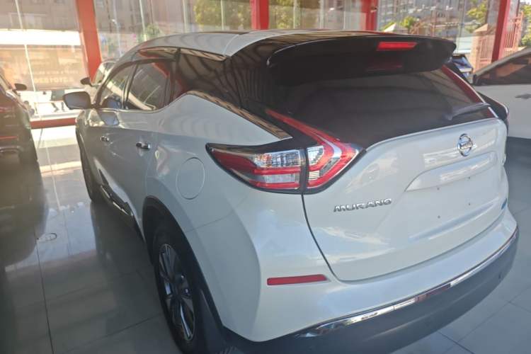 Used Nissan Murano 2021 2.5L XL Two-Wheel Drive Smart Connect Luxury Edition Rear Left 45 Deg