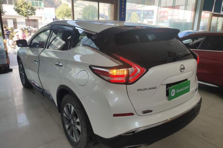 Used Nissan Murano 2021 2.5L XL Two-Wheel Drive Smart Connect Luxury Edition Rear Left 45 Deg