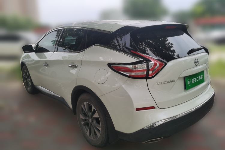 Used Nissan Murano 2021 2.5L XL Two-Wheel Drive Smart Connect Luxury Edition Rear Left 45 Deg