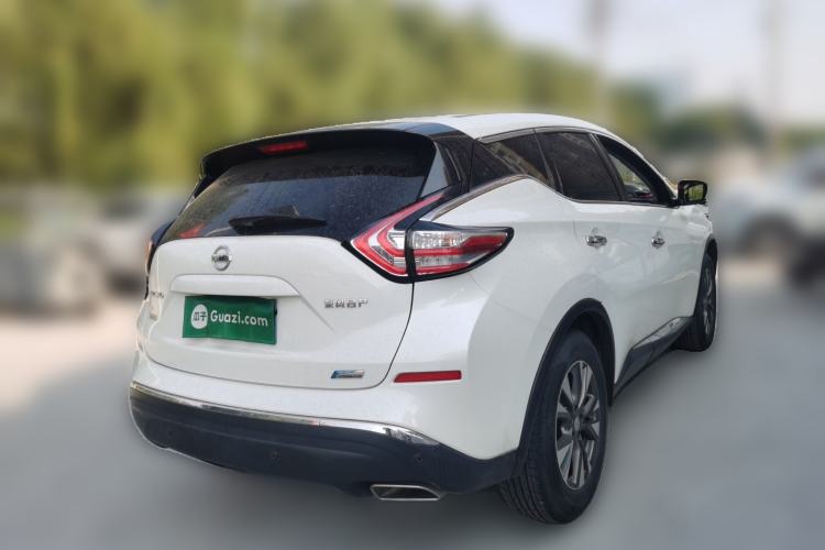 Used Nissan Murano 2021 2.5L XL Two-Wheel Drive Smart Connect Luxury Edition Rear Right 45 Deg