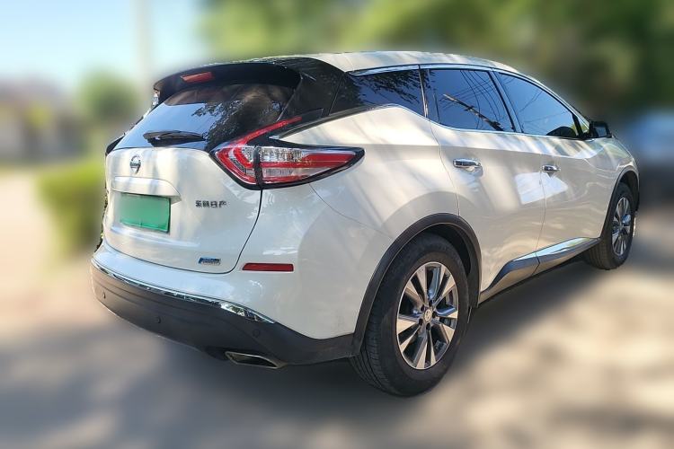 Used Nissan Murano 2021 2.5L XL Two-Wheel Drive Smart Connect Luxury Edition Rear Right 45 Deg