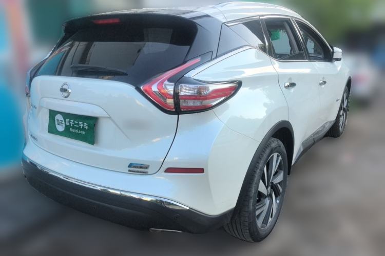 Used Nissan Murano 2021 2.5 S/C HEV XL Four-Wheel Drive Hybrid SmartConnect Prestige Edition Rear Right 45 Deg