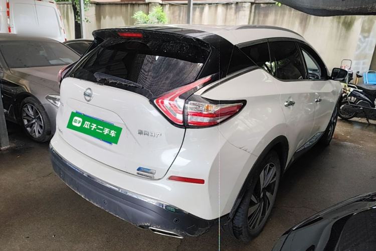 Used Nissan Murano 2021 2.5 S/C HEV XL Four-Wheel Drive Hybrid SmartConnect Prestige Edition Rear Right 45 Deg