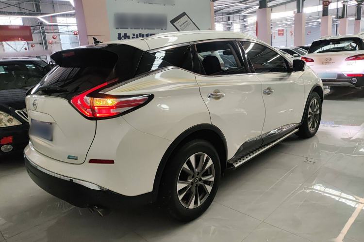 Used Nissan Murano 2021 2.5L XL Two-Wheel Drive Smart Connect Luxury Edition Rear Right 45 Deg