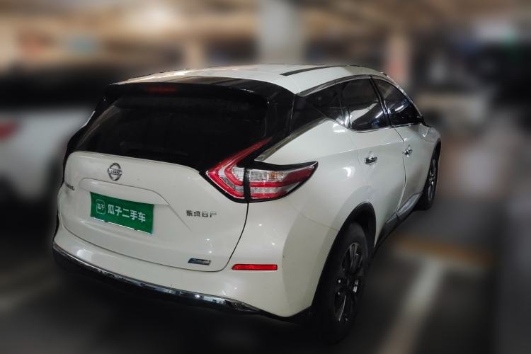 Used Nissan Murano 2021 2.5L XL Two-Wheel Drive Smart Connect Luxury Edition Rear Right 45 Deg