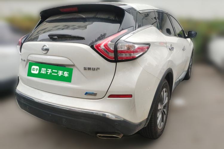 Used Nissan Murano 2021 2.5L XL Two-Wheel Drive Smart Connect Luxury Edition Rear Right 45 Deg