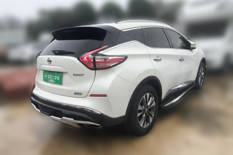 Used Nissan Murano 2021 2.5L XL Two-Wheel Drive Smart Connect Luxury Edition Rear Right 45 Deg