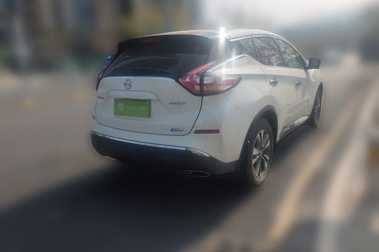 Used Nissan Murano 2021 2.5L XL Two-Wheel Drive Smart Connect Luxury Edition Rear Right 45 Deg