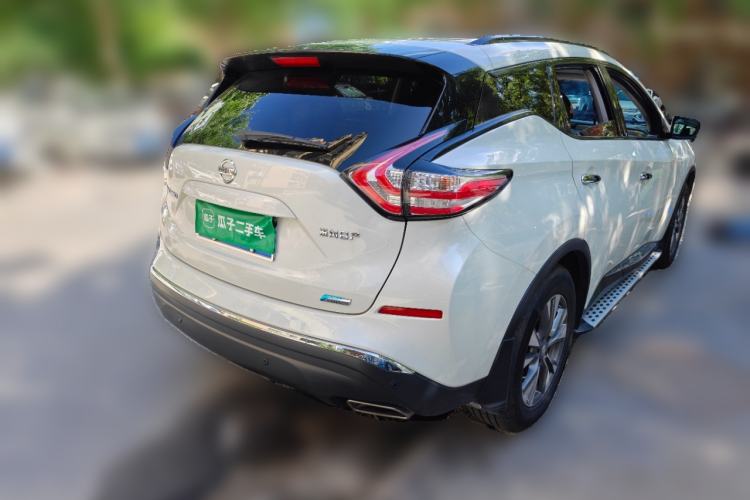 Used Nissan Murano 2021 2.5L XL Two-Wheel Drive Smart Connect Luxury Edition Rear Right 45 Deg