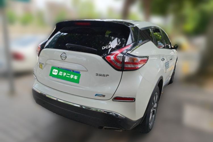 Used Nissan Murano 2021 2.5L XL Two-Wheel Drive Smart Connect Luxury Edition Rear Right 45 Deg