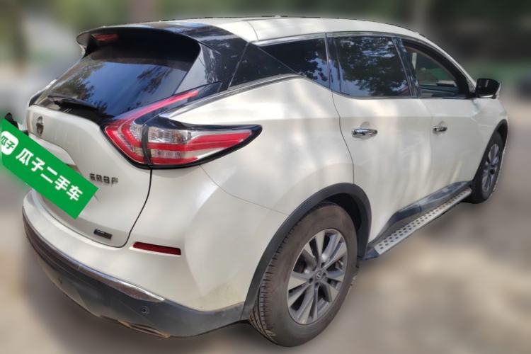 Used Nissan Murano 2021 2.5L XL Two-Wheel Drive Smart Connect Luxury Edition Rear Right 45 Deg