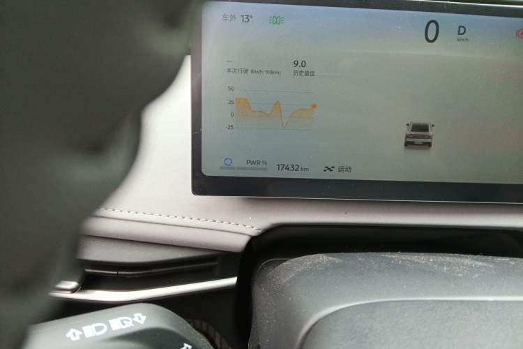 Used Nissan N7 2025 510 Pro Odometer Close Up