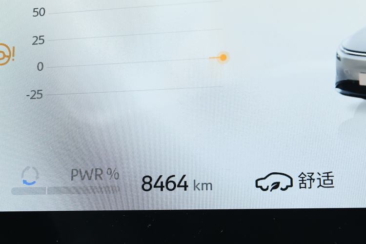 Used Nissan N7 2025 510 Pro Odometer Close Up
