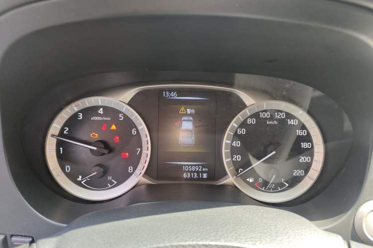 Used Nissan Navara 2021 2.5L Facelift Manual Two-Wheel Drive Comfort Version QR25 Instrument Cluster