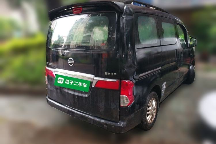 Used Nissan NV200 2010 1.6L Luxury Model Rear Right 45 Deg