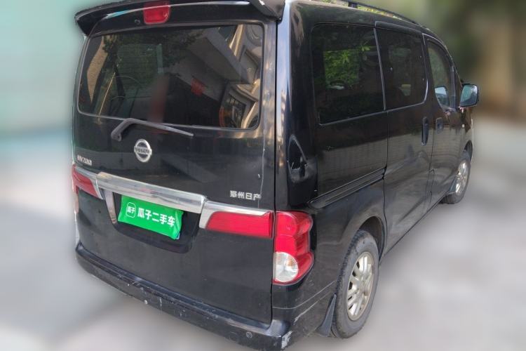 Used Nissan NV200 2013 1.6L Luxury Model China IV Standard Rear Right 45 Deg