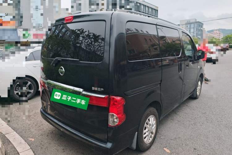 Used Nissan NV200 2013 1.6L Luxury Model China IV Standard Rear Right 45 Deg
