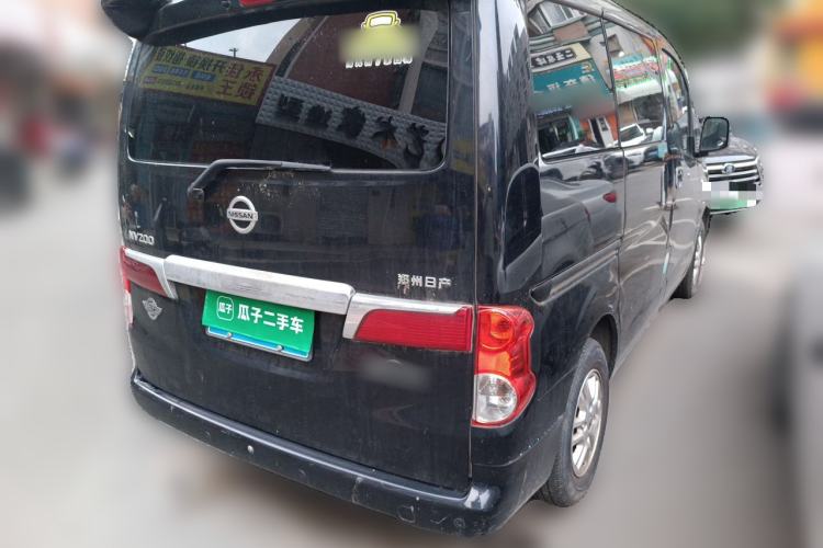 Used Nissan NV200 2013 1.6L Luxury Model China IV Standard Rear Right 45 Deg