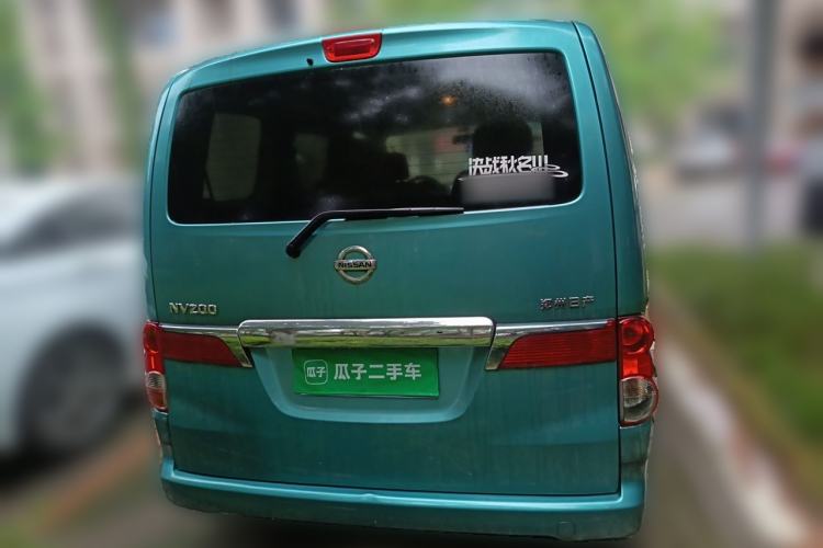 Used Nissan NV200 2013 1.6L Zunya Model China IV Standard Rear