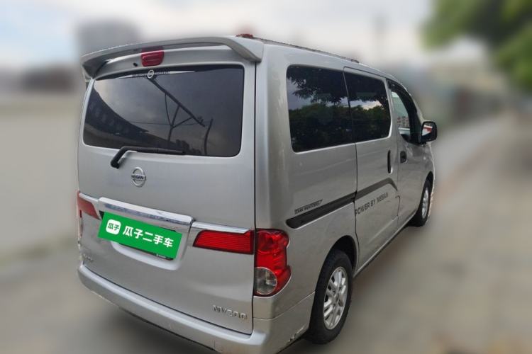 Used Nissan NV200 2013 1.6L Luxury Model China V Standard Rear Right 45 Deg