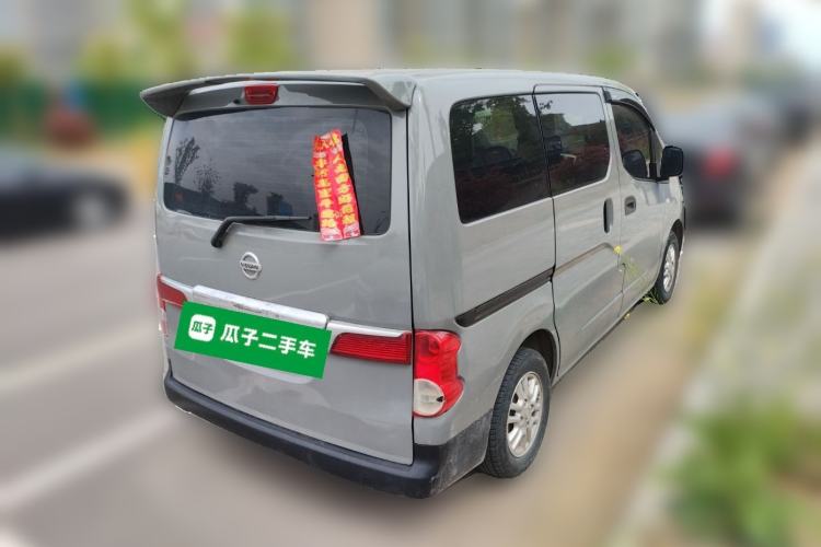 Used Nissan NV200 2013 1.6L Luxury Model China IV Standard Rear Right 45 Deg