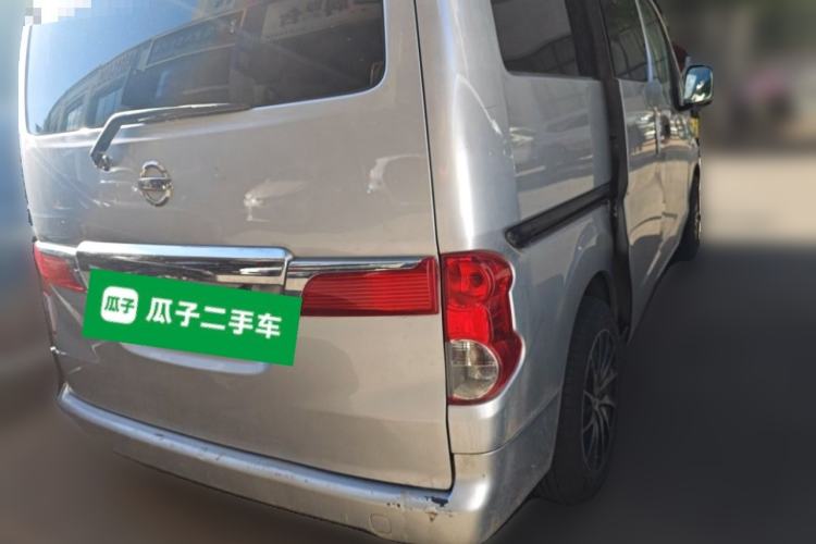 Used Nissan NV200 2013 1.6L Luxury Model China IV Standard Rear Right 45 Deg