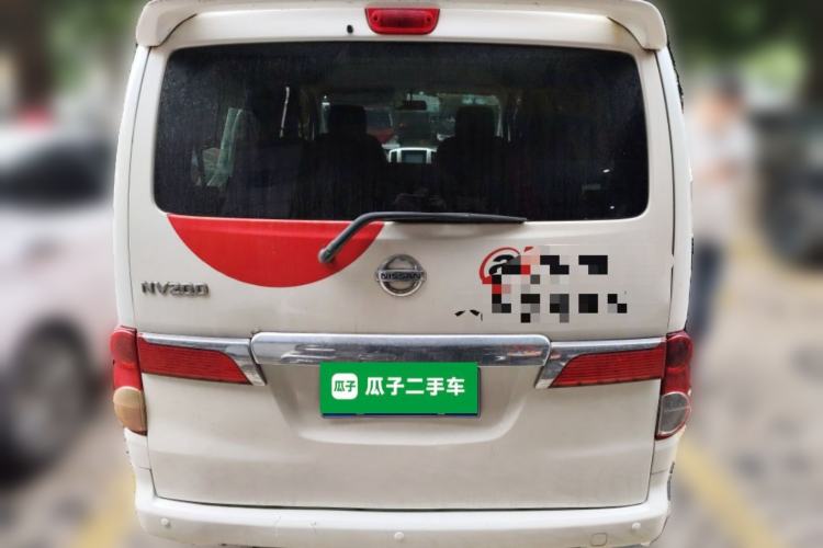 Used Nissan NV200 2013 1.6L Luxury Model China IV Standard Rear