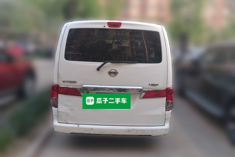 Used Nissan NV200 2013 1.6L Luxury Model China IV Standard Rear