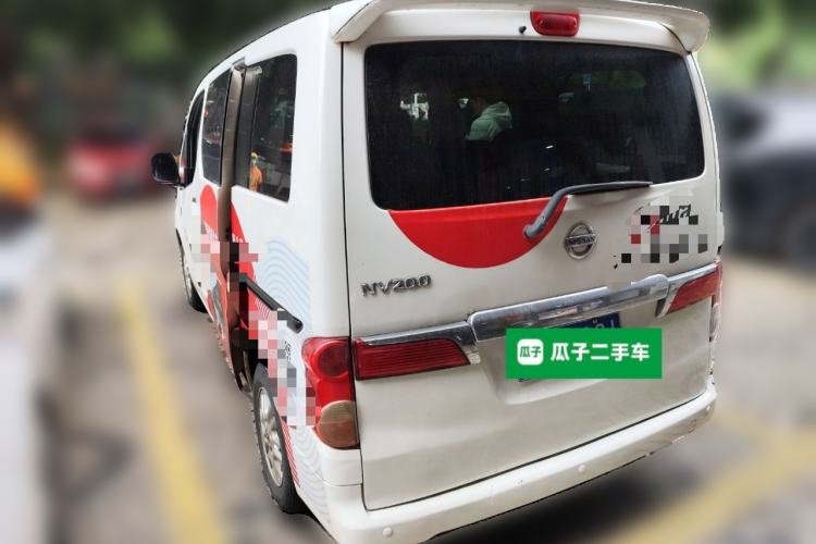 Used Nissan NV200 2013 1.6L Luxury Model China IV Standard Rear Left 45 Deg