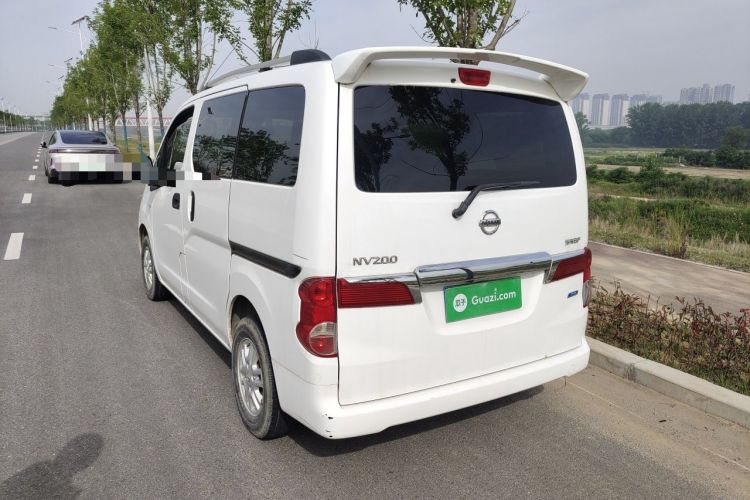 Used Nissan NV200 2013 1.6L Zunya Model China IV Standard Rear Left 45 Deg
