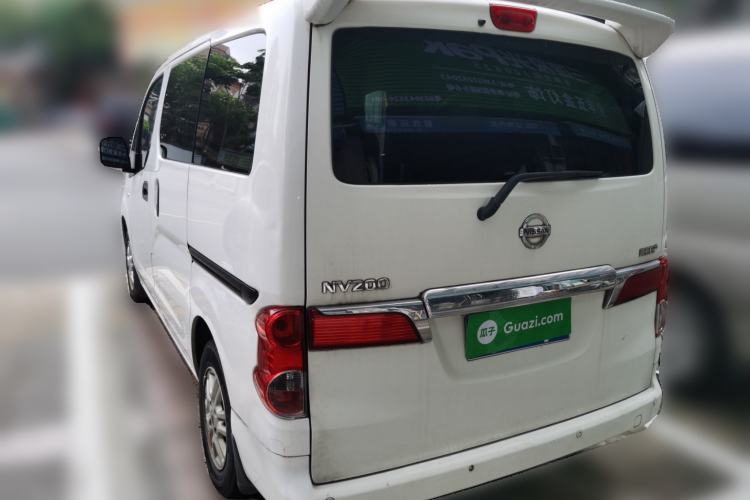 Used Nissan NV200 2013 1.6L Luxury Model China IV Standard Rear Left 45 Deg