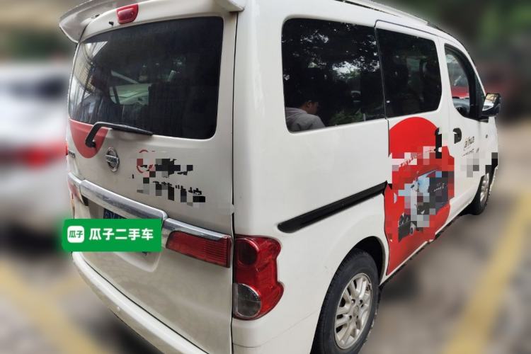 Used Nissan NV200 2013 1.6L Luxury Model China IV Standard Rear Right 45 Deg