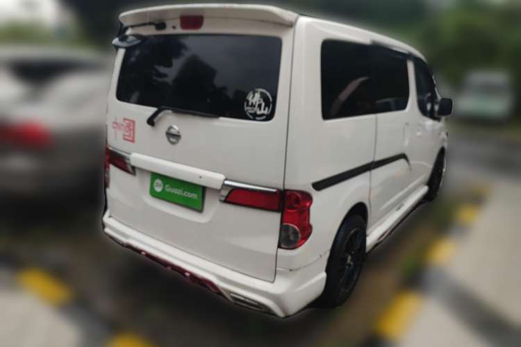 Used Nissan NV200 2013 1.6L Zunya Model China IV Standard Rear Right 45 Deg