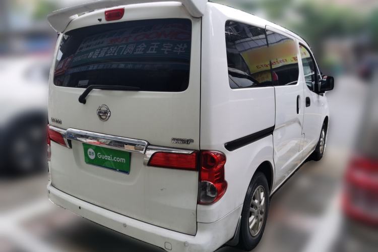 Used Nissan NV200 2013 1.6L Luxury Model China IV Standard Rear Right 45 Deg