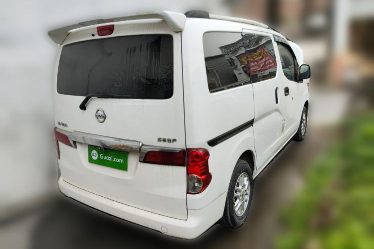 Used Nissan NV200 2013 1.6L Luxury Model China IV Standard Rear Right 45 Deg