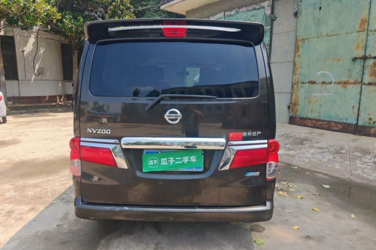 Used Nissan NV200 2014 1.6L CVT Luxury Model China IV Standard Rear