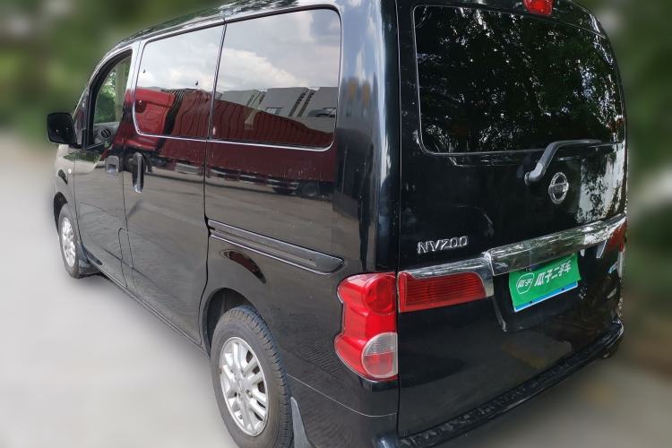 Used Nissan NV200 2014 1.6L CVT Zunya Model China IV Standard Rear Left 45 Deg