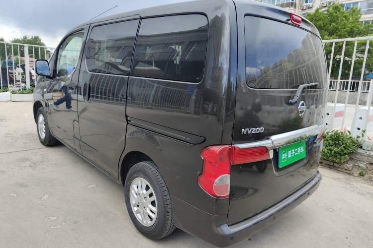 Used Nissan NV200 2014 1.6L CVT Luxury Model China IV Standard Rear Left 45 Deg