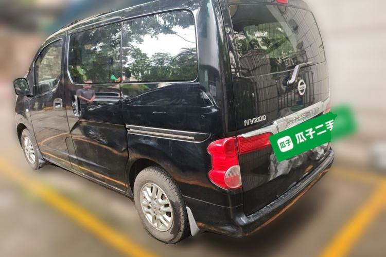 Used Nissan NV200 2014 1.6L CVT Zunya Model China IV Standard Rear Left 45 Deg