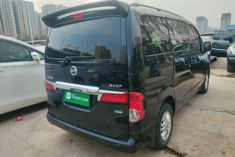 Used Nissan NV200 2014 1.6L Manual Zunya Model China IV Standard Rear Right 45 Deg