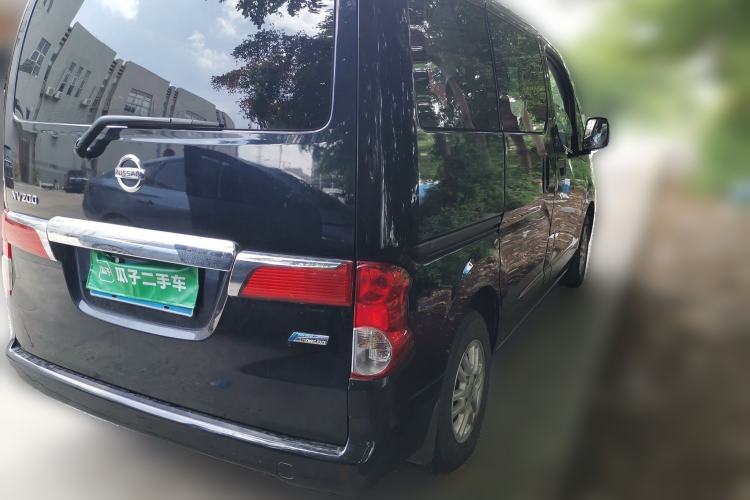 Used Nissan NV200 2014 1.6L CVT Zunya Model China IV Standard Rear Right 45 Deg