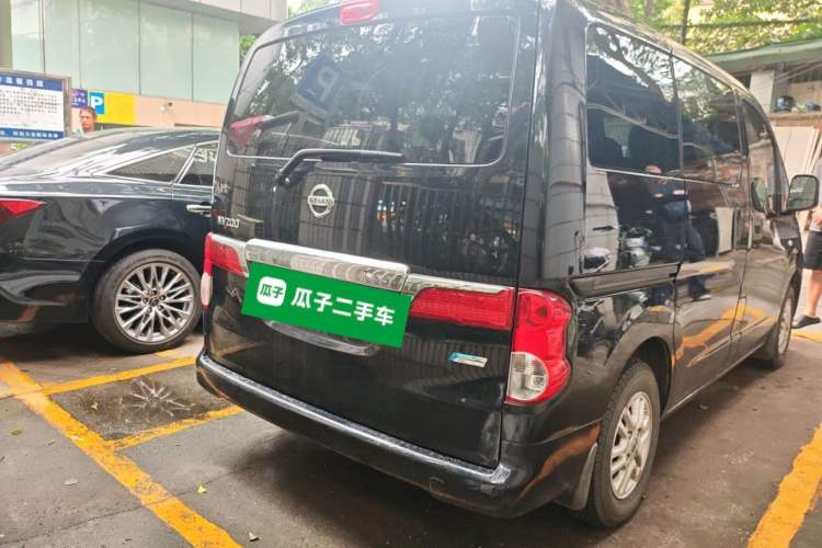 Used Nissan NV200 2014 1.6L CVT Zunya Model China IV Standard Rear