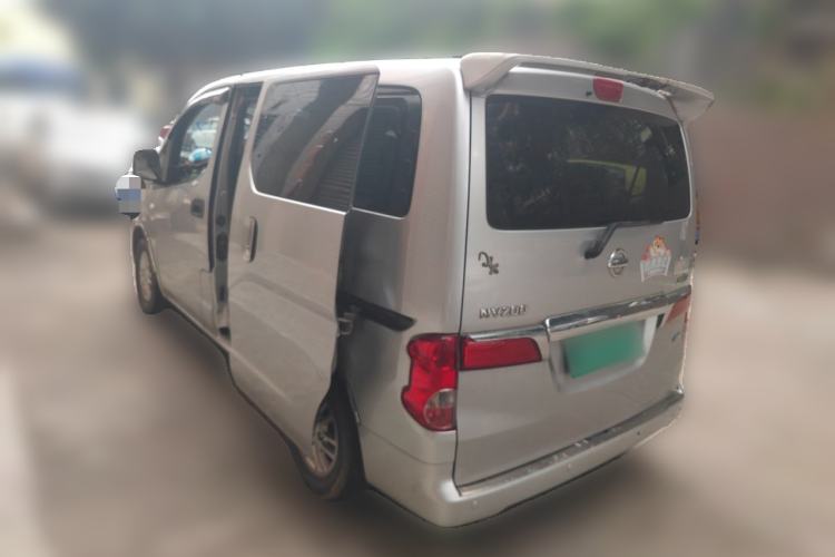 Used Nissan NV200 2014 1.6L Manual Luxury Model China IV Standard Rear Left 45 Deg