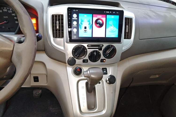 Used Nissan NV200 2014 1.6L CVT Zunya Model China IV Standard Audio And AC Panel