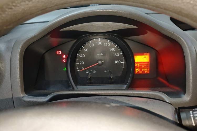 Used Nissan NV200 2014 1.6L CVT Zunya Model China IV Standard Odometer Close Up