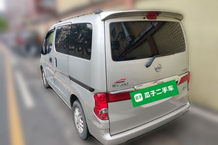 Used Nissan NV200 2014 1.6L CVT Luxury Model China V Standard Rear Left 45 Deg
