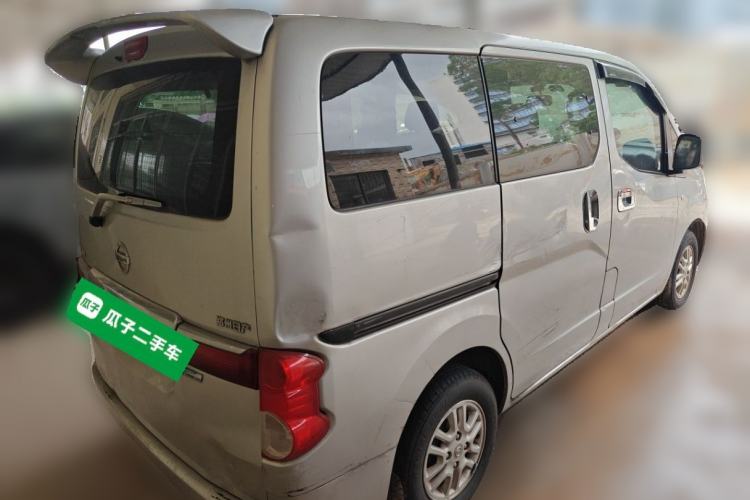 Used Nissan NV200 2014 1.6L CVT Luxury Model China IV Standard Rear Right 45 Deg