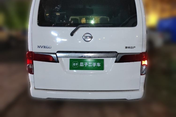 Used Nissan NV200 2014 1.6L Manual Luxury Model China IV Standard Rear