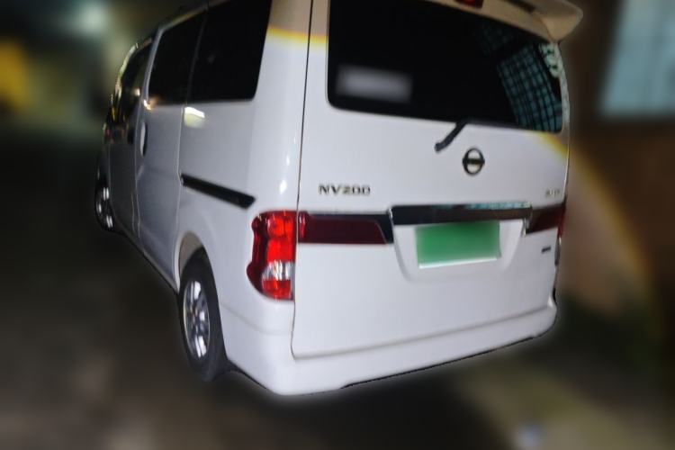 Used Nissan NV200 2014 1.6L Manual Luxury Model China IV Standard Rear Left 45 Deg