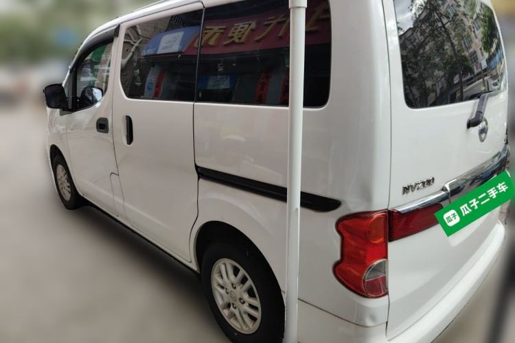 Used Nissan NV200 2014 1.6L Manual Zunya Model China IV Standard Rear Left 45 Deg